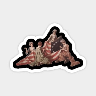 Betsy Ross Colonial Magnet