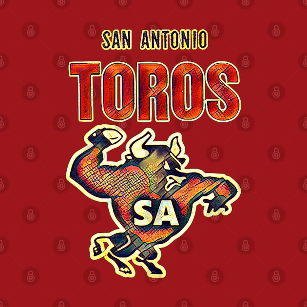 San Antonio Bulls/Toros by Kitta’s Shop