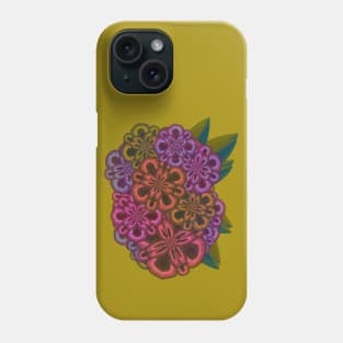 Tissue Paper Flower Bouquet Phone Case