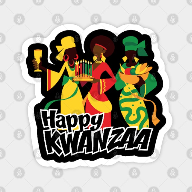 Happy Kwanzaa Magnet by baha2010