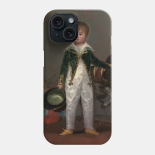 Jose Costa y Bonells (died 1870), Called Pepito by Francisco Goya Phone Case