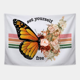 butterfly (set yourself free) Tapestry