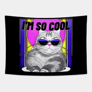 Cool cat Tapestry