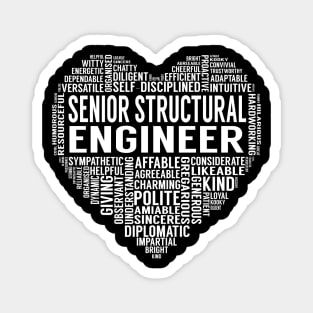 Senior Structural Engineer Heart Magnet