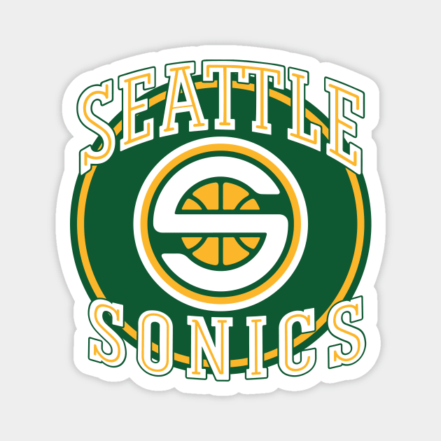 Seattle Supersonics Magnet by iTwistedSpartan