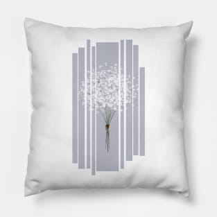 Flower bouquet illustration Pillow