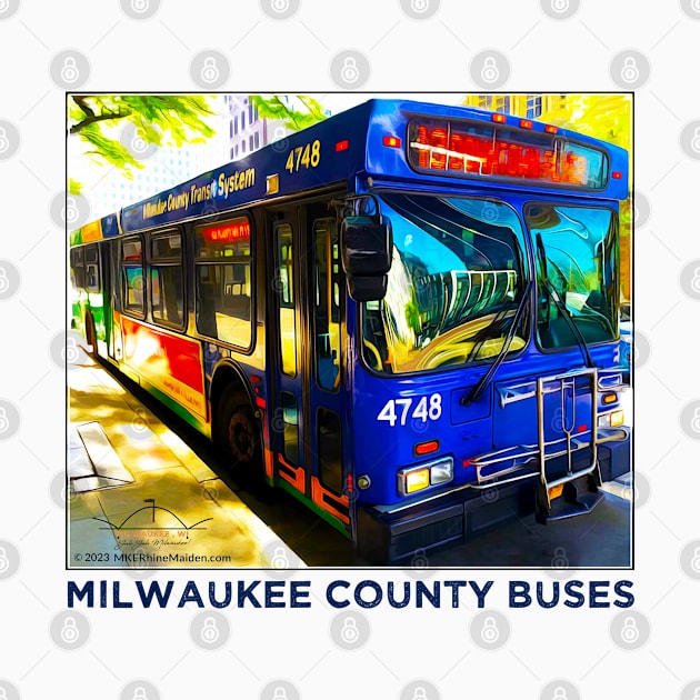 MCTS • Milwaukee buses • MKE WI by The MKE Rhine Maiden