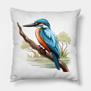 Kingfisher Pillow