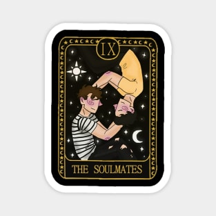 Soulmates tarot card Magnet