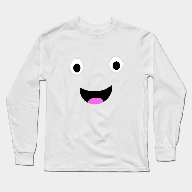 Stay Puft Marshmallow Man Happy Face Ghostbusters Long Sleeve