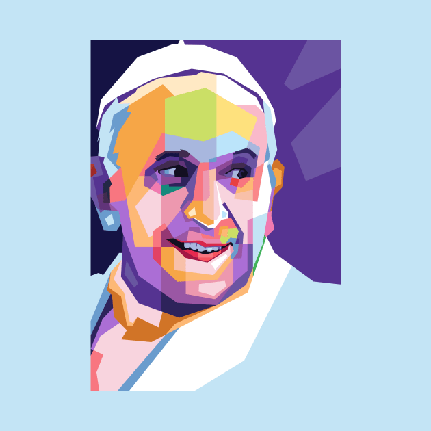 Pope in popart by Danwpap2