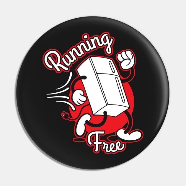 Running Free Pin by ScreamFamily