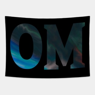 Om - Psychedelic Style Tapestry