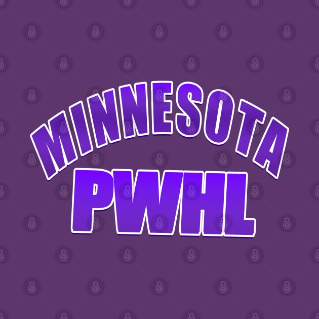 Gradient purple Minnesota PWHL colors by thestaroflove