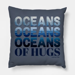 Oceans oceans oceans of hugs Pillow