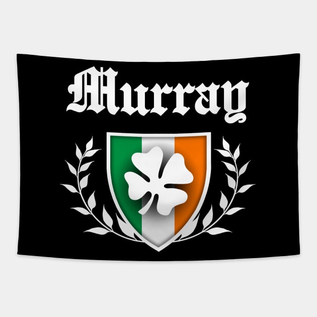 Murray Shamrock Crest Tapestry by robotface