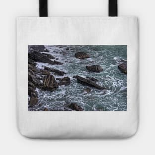 High Tide and Rock Formation Tote