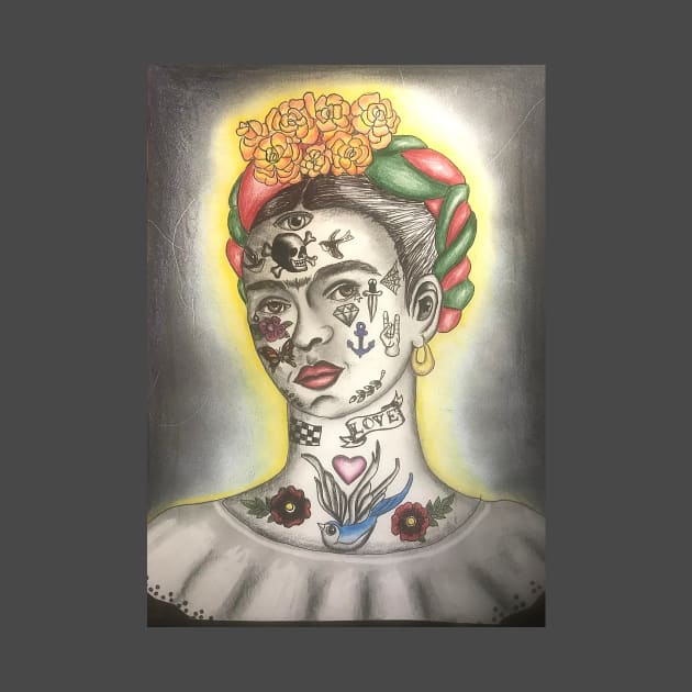 Tatted Up Frida by Deadboyep