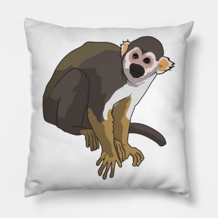 Squirrel Monkey Pillow