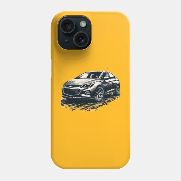 Chevrolet Cruze Phone Case by Vehicles-Art