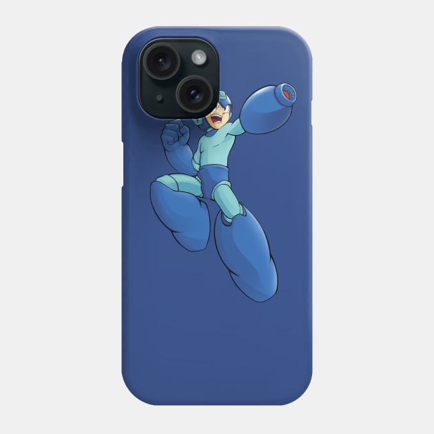 Mega Man Phone Case by andrewvado