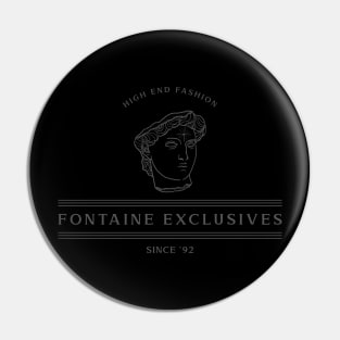 Fontaine Exclusives Greek Logo #9 Pin