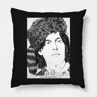 King of the Wilde Frontier Pillow