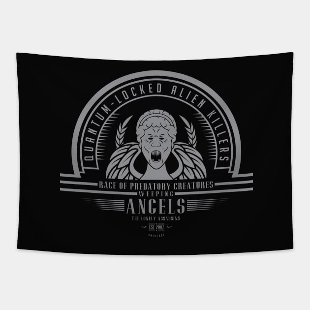 Weeping Angels Tapestry by manospd