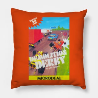 Demolition Derby - Cover Art Pillow