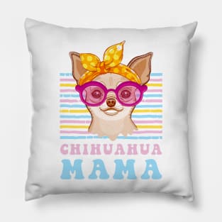 Groovy chihuahua mama - The chihuahua dog lover shirt Pillow