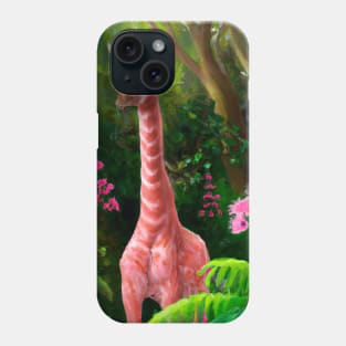 Pink Giraffe Phone Case