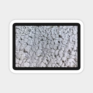 Salt crystals on a wall in a salt mine Magnet