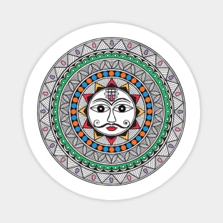 Indian sun symbol Magnet