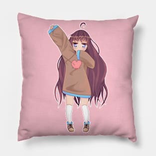 Anime Girl Yanna Pillow