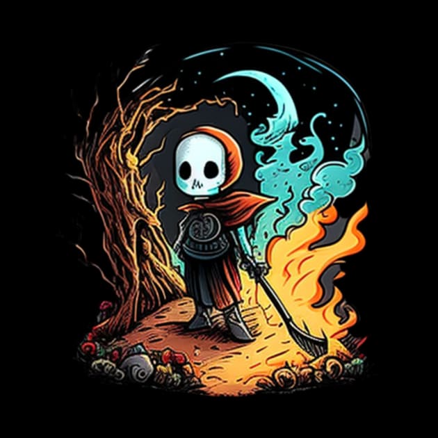 Death in the forest by Crazy skull