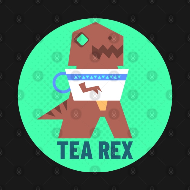 Tea Rex by crazyanimal