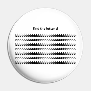 Find the letter d- puzzle game funny icebreaker conversation starter Pin