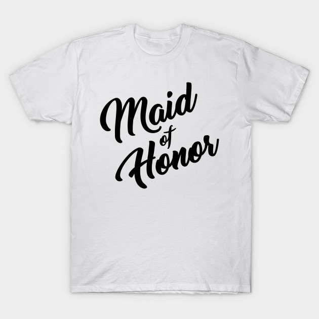 maid of honor t shirt