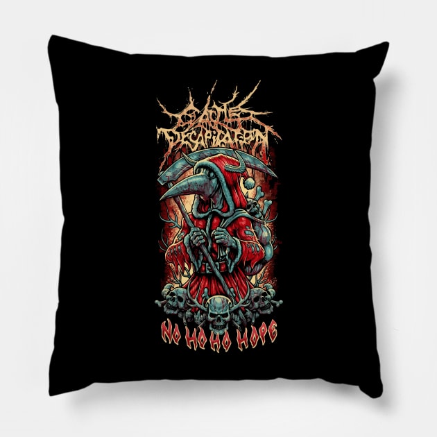 Cattle Decapitation Pillow by cutiez