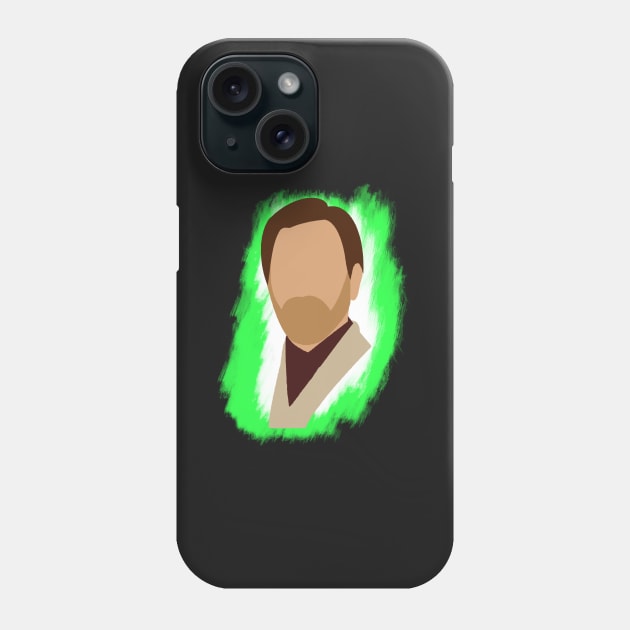 Obi-wan design Phone Case by Kochu