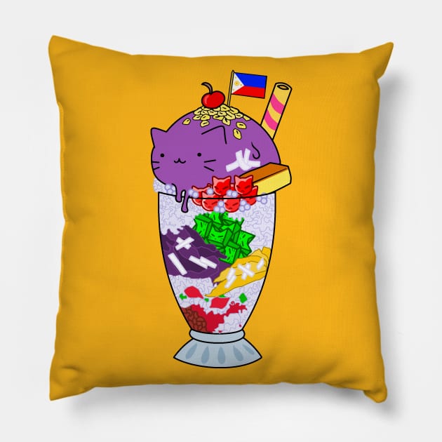 Halo Halo KITTY Pillow by wss3