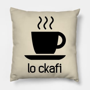 Coffee (Lojban) Pillow