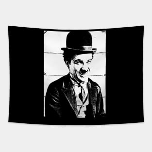 Charlie Chaplin Tapestry