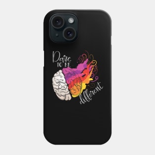 dare to be different 2 Phone Case