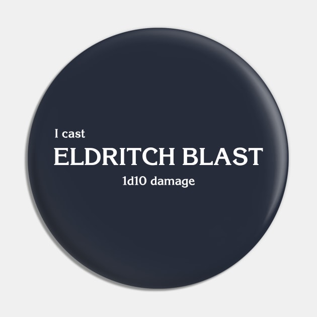 D&D: Eldritch Blast Pin by Kiaxet