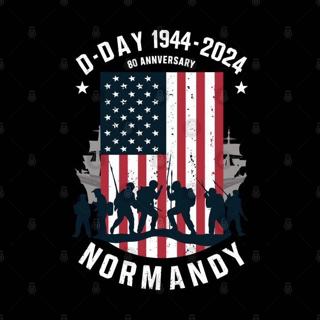 D-Day 1944-2024 80th Anniversary Normandy by FunnyZone