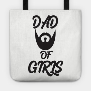 Dad of girls Tote