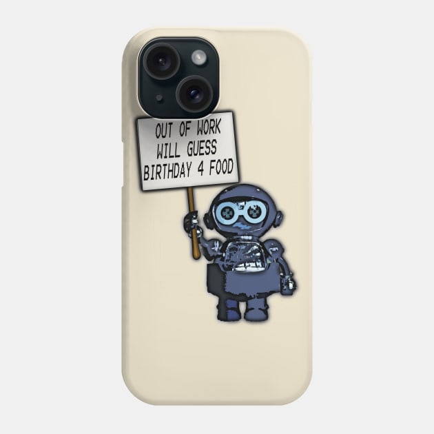 SMRT-1: Out of Work Phone Case by Whats Dis