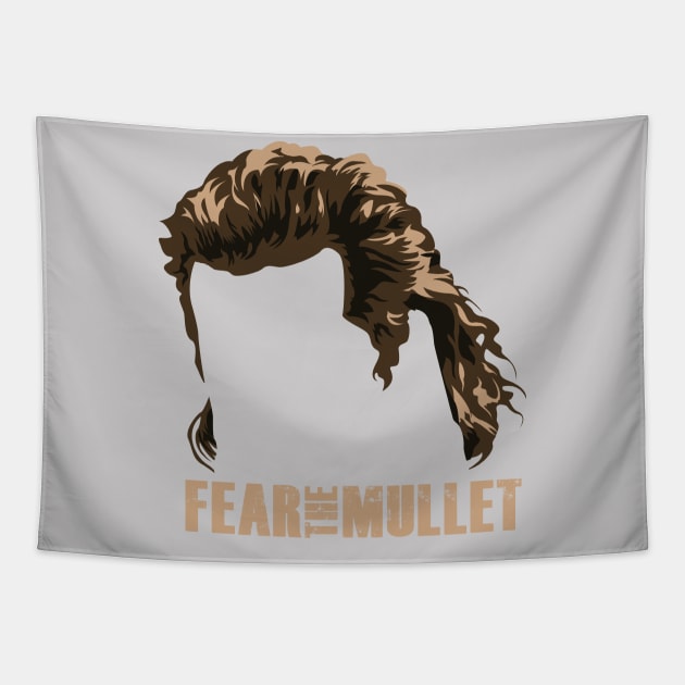 Fear The Mullet Tapestry by sirtoddington