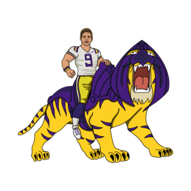 joe burrow lsu t shirt